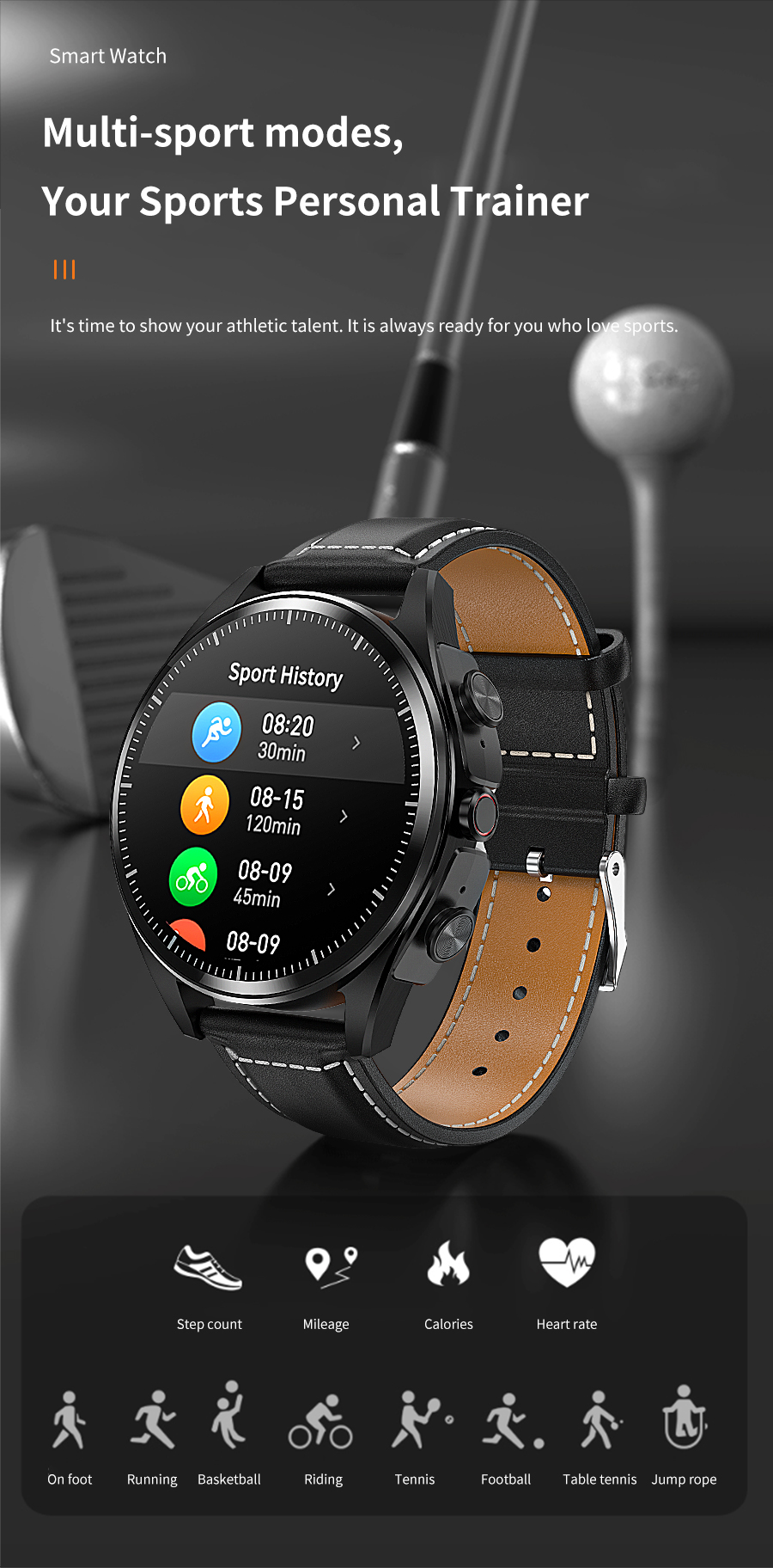 Duo Watch Earbuds F26 - Image 9