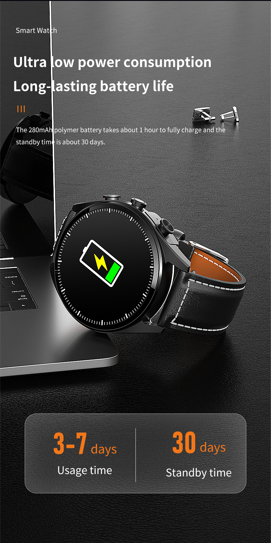 Duo Watch Earbuds F26 - Image 12