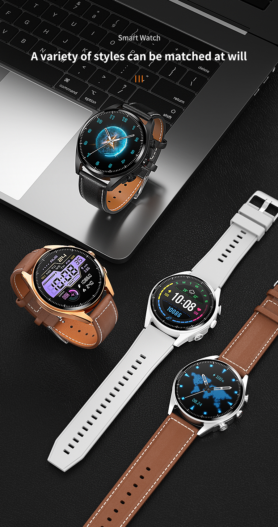 Duo Watch Earbuds F26 - Image 16