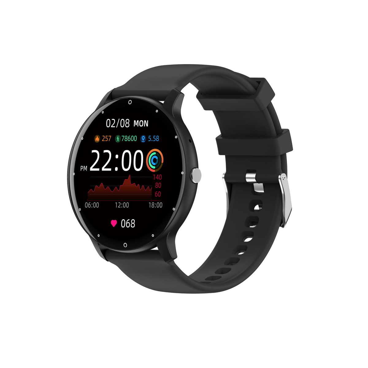 Tac Gear Slim unisex smart Watch: Smart style that fits everyone. - Image 3