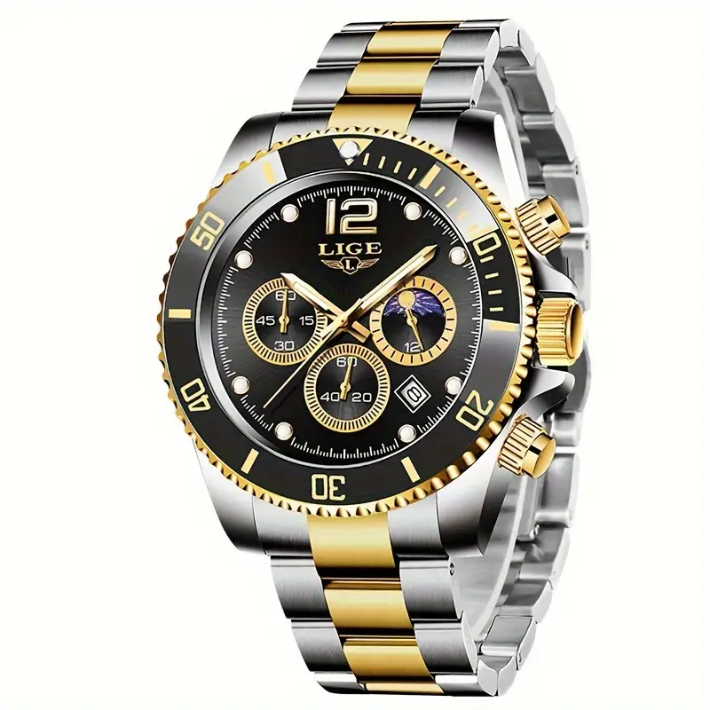 LIGE Men's Luxury Sports Watch - Image 8