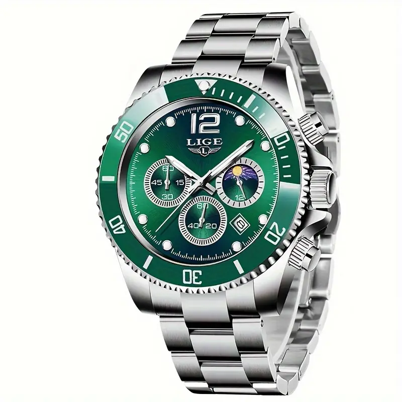 LIGE Men's Luxury Sports Watch - Image 10