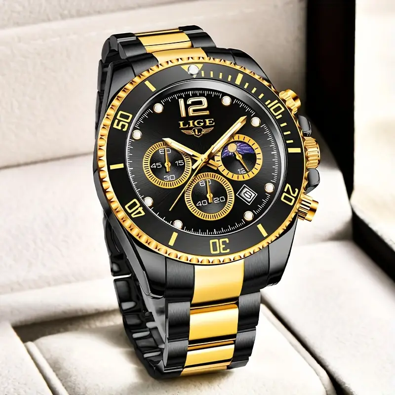 LIGE Men's Luxury Sports Watch - Image 9