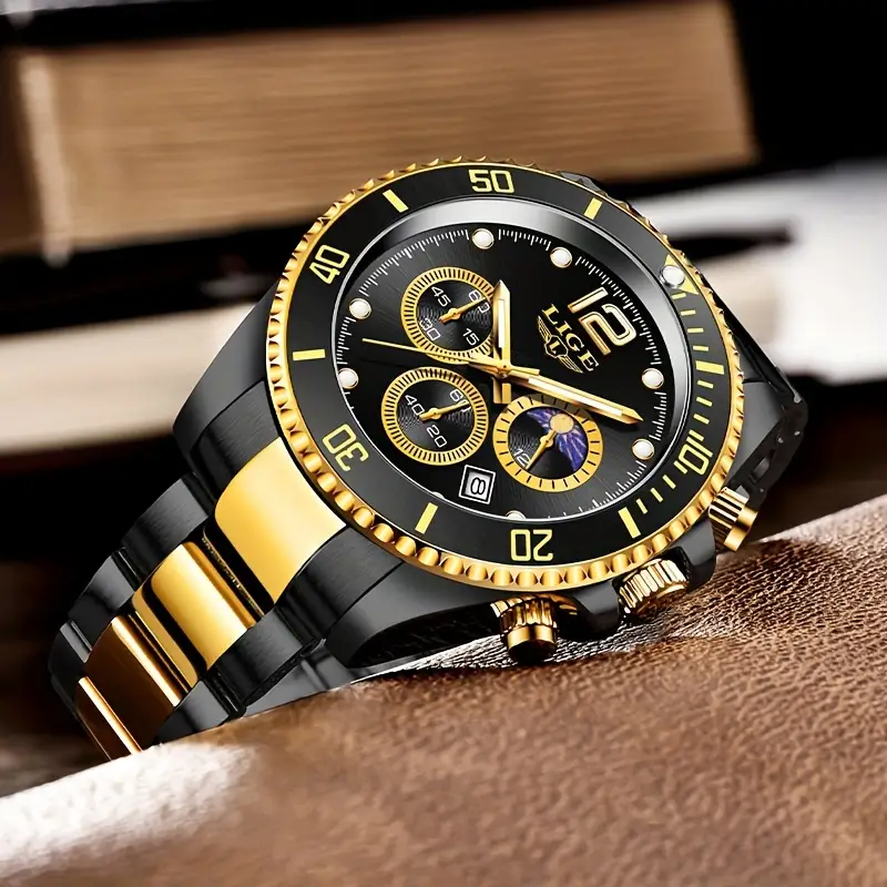 LIGE Men's Luxury Sports Watch - Image 2